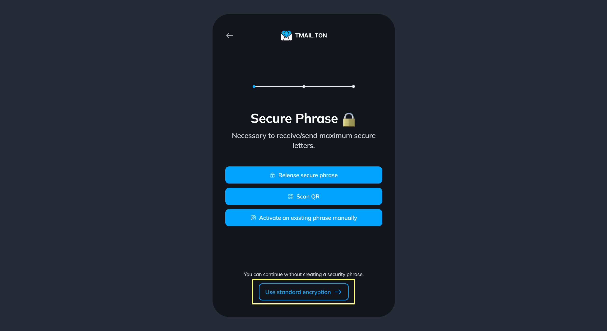 Standard encryption